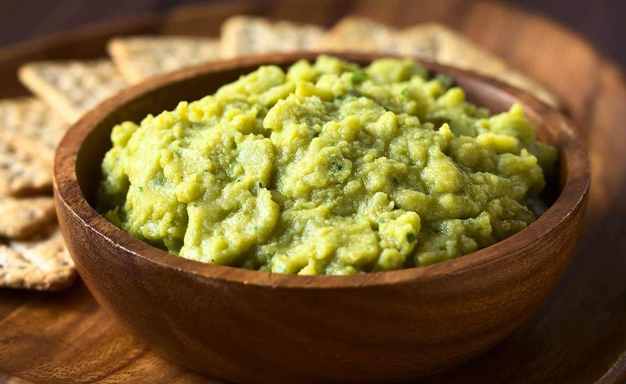 Pea and Sweet Potato Puree