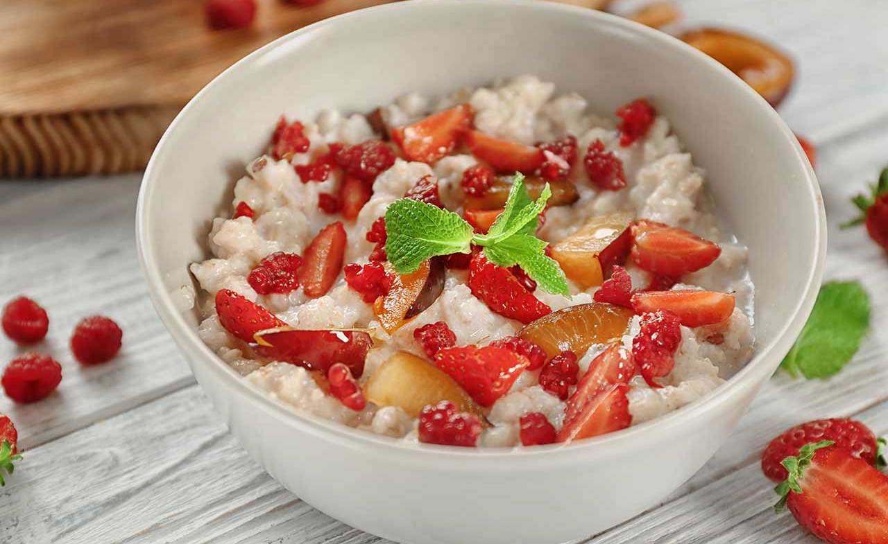 Rice and Banana Warm Breakfast Cereal
